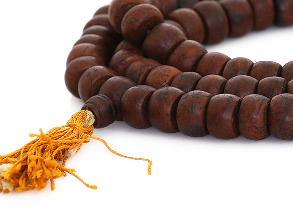 Buddhist Mala Beads  Gorgeous Phoenix Eye Dark Bodhi Seed – Lhasa Artisan  Brand