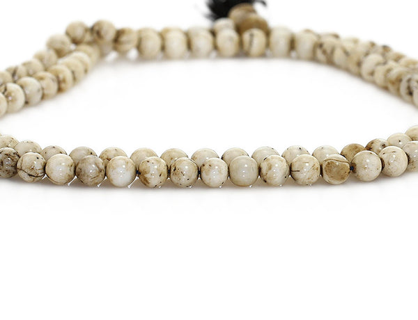 Tibetan Mala Beads Himalayan Pearl Close Up