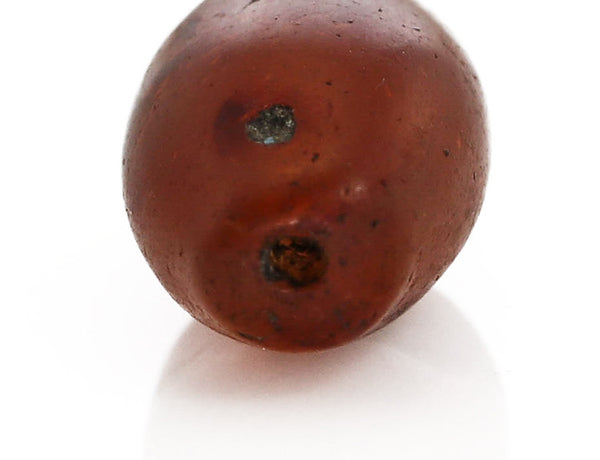 Antique Carnelian Bead Hole (M)
