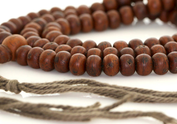 Tibetan Buddhist Mala Beads | Antique Style Phoenix Eye Bodhi Seed