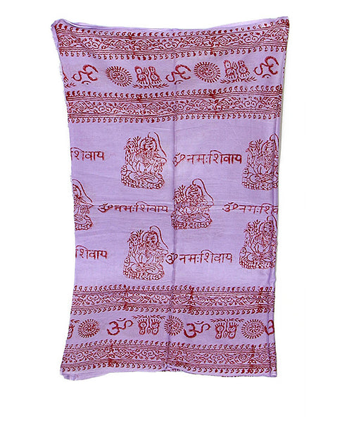 Lavendar Cotton Yoga Wrap
