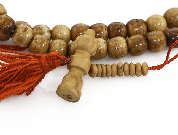 Mala Beads Ivory Bone Bell Counter