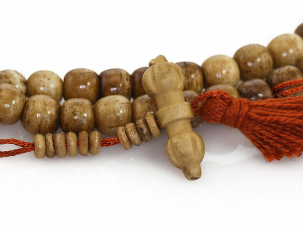 Mala Beads Ivory Bone Dorje Counter