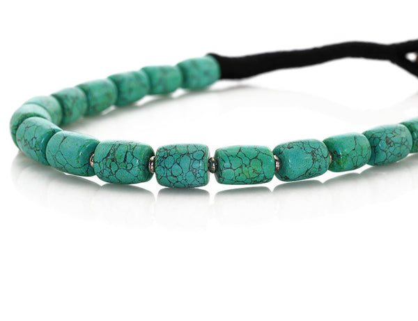 Tibetan Turquoise Necklace Front View